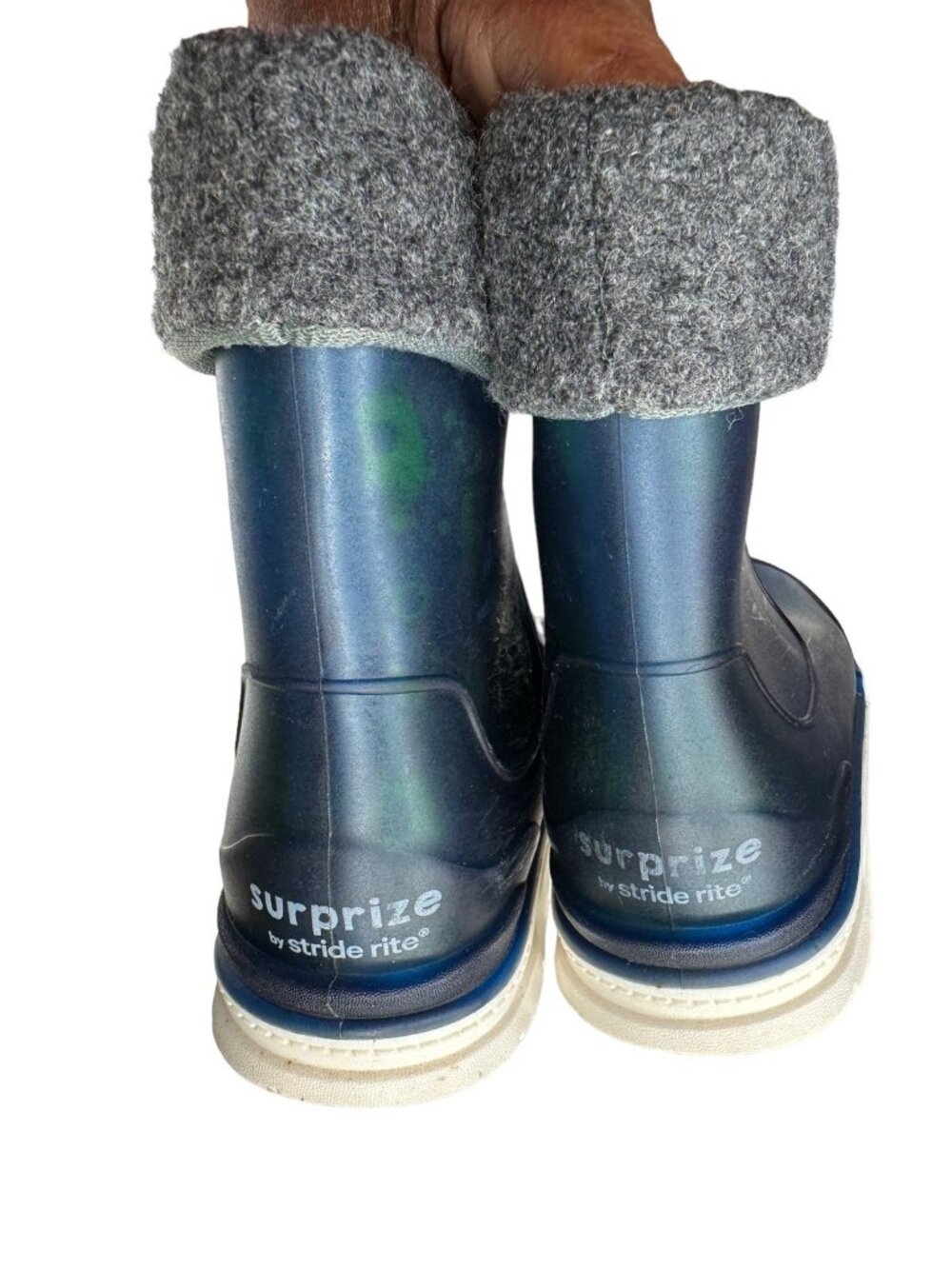 Stride Rite Surprize winter rain boots boys 12